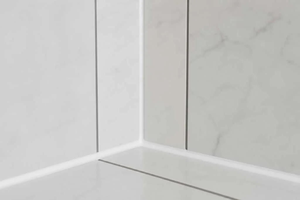 new grout after curing