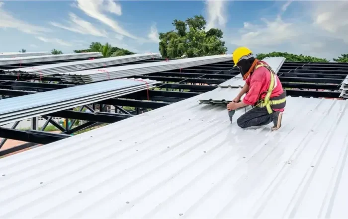 building commercial roof