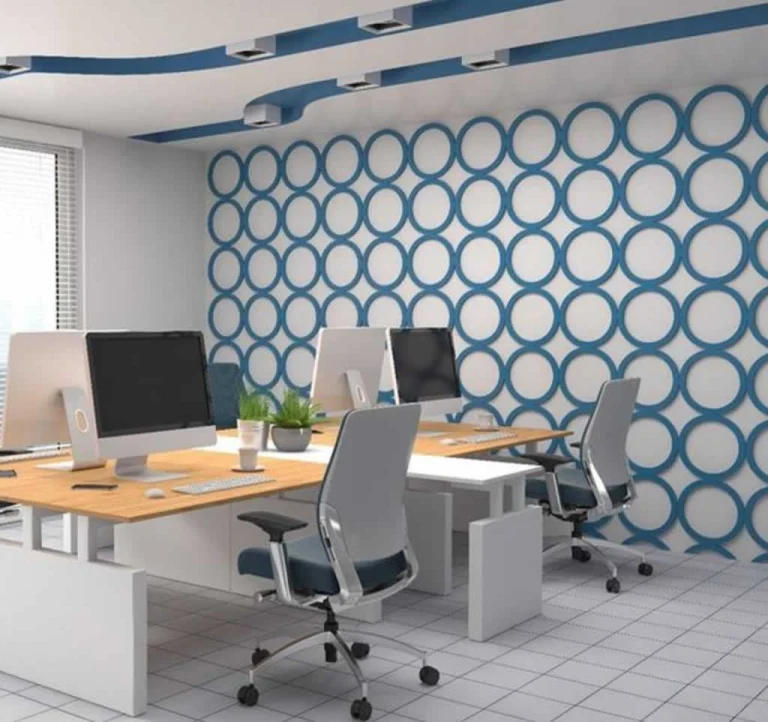 modern wallpaper in the office
