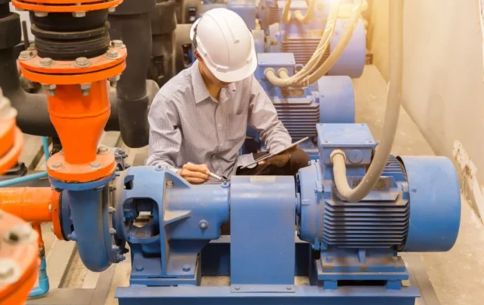 industrial air compressor inspection