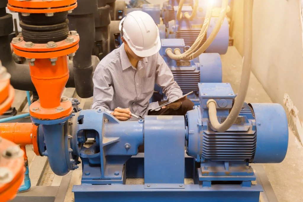 industrial air compressor inspection