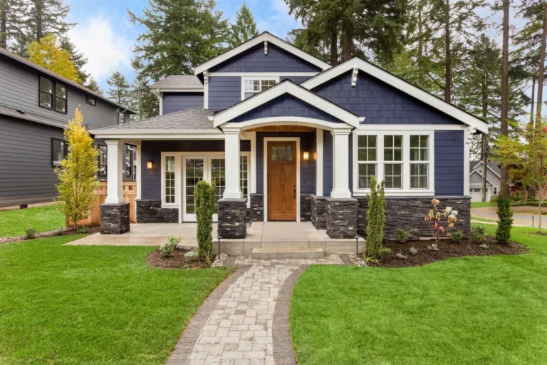 family home after a successful home improvement project