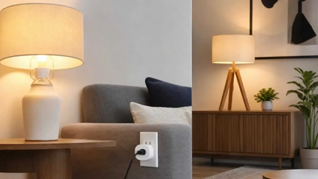 smart plug in the living room