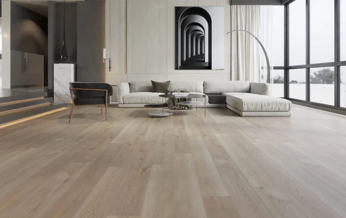 Austen hardwood oak flooring in a huge room