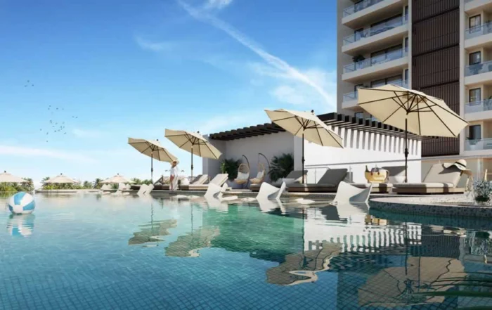 Cancun apartments pool
