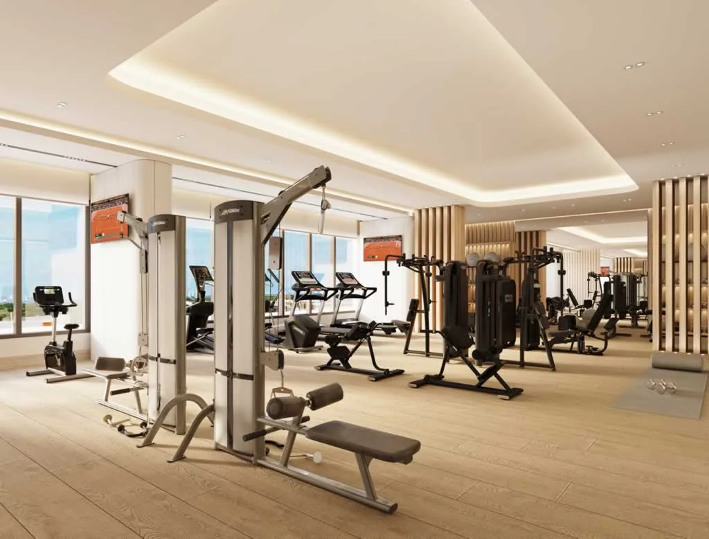 Cancun apartments gym