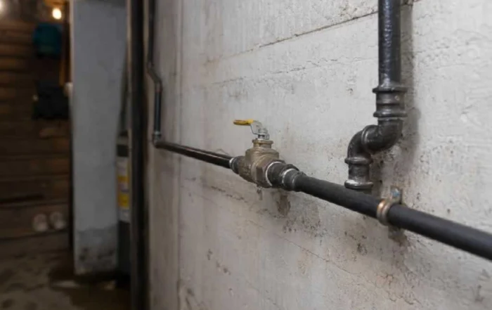 gas line shut off valve
