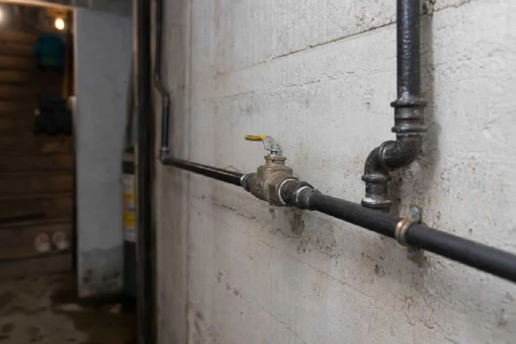gas line shut off valve