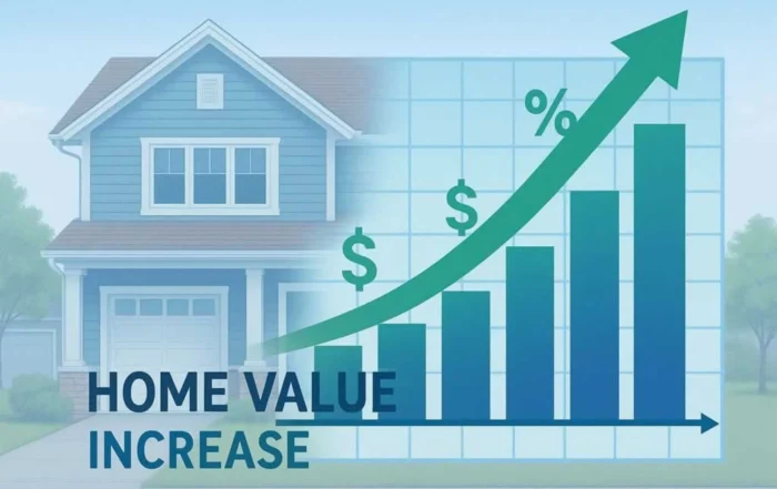 diagram of increased home value