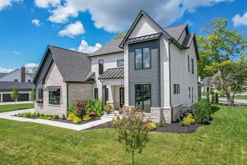 finished custom dream home