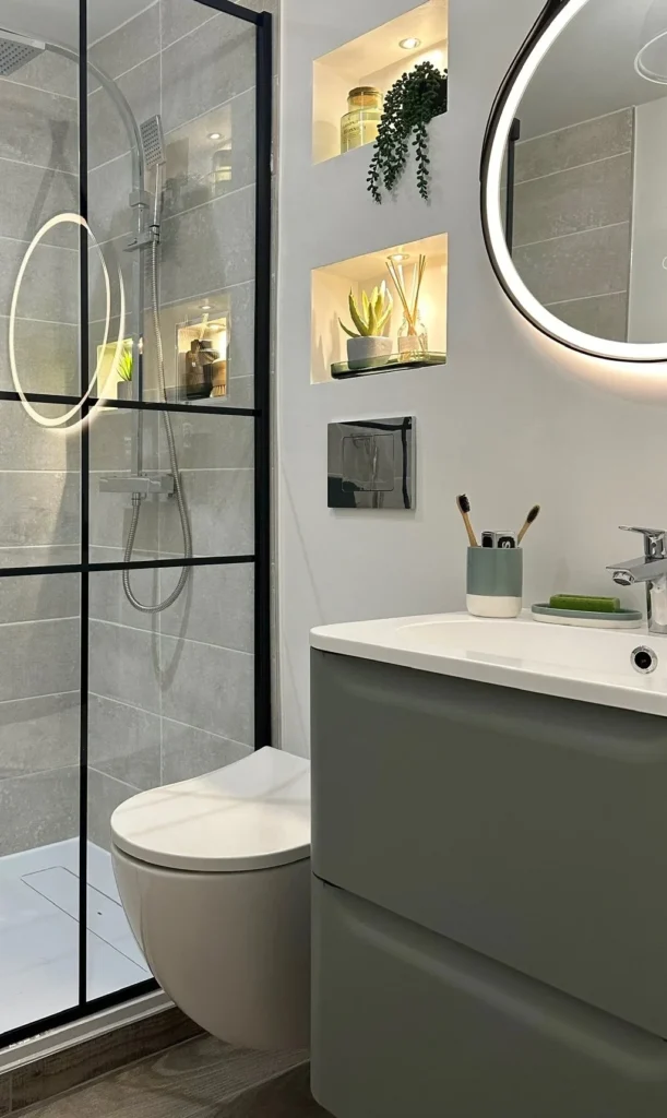 newly remodeled small bathroom
