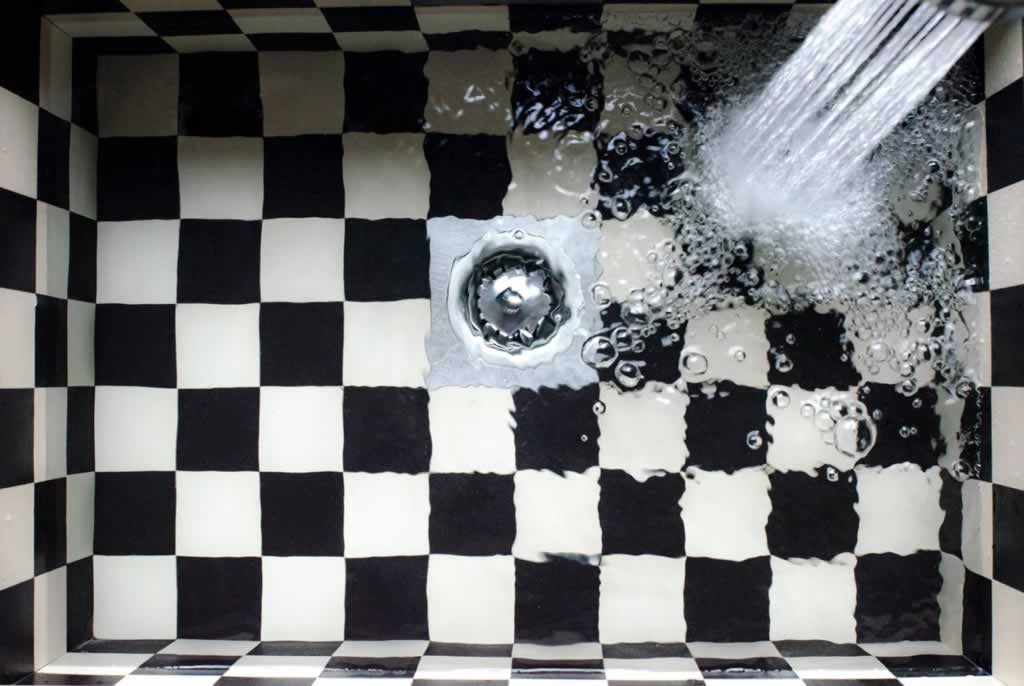 clogged shower drain